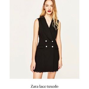 ZARA lace tuxedo